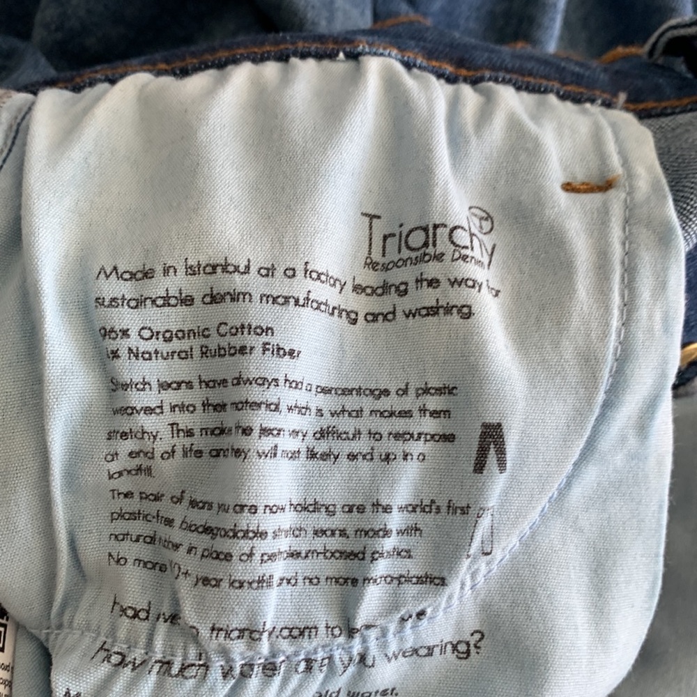 Triarchy High Waisted Button Jean - image 7